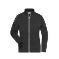 Ladies' Doubleface Work Jacket -  SOLID - - Funktionelle Jacke mit Stehkragen und Kängurutasche