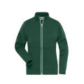 Ladies' Doubleface Work Jacket -  SOLID - - Funktionelle Jacke mit Stehkragen und Kängurutasche
