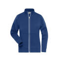 Ladies' Doubleface Work Jacket -  SOLID - - Funktionelle Jacke mit Stehkragen und Kängurutasche