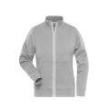 Ladies' Doubleface Work Jacket -  SOLID - - Funktionelle Jacke mit Stehkragen und Kängurutasche