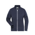 Ladies' Doubleface Work Jacket -  SOLID - - Funktionelle Jacke mit Stehkragen und Kängurutasche