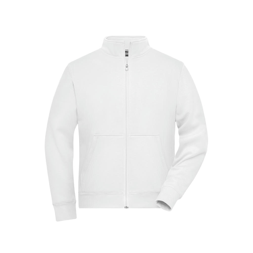 Men's Doubleface Work Jacket - SOLID - - Funktionelle Jacke mit Stehkragen und Kängurutasche