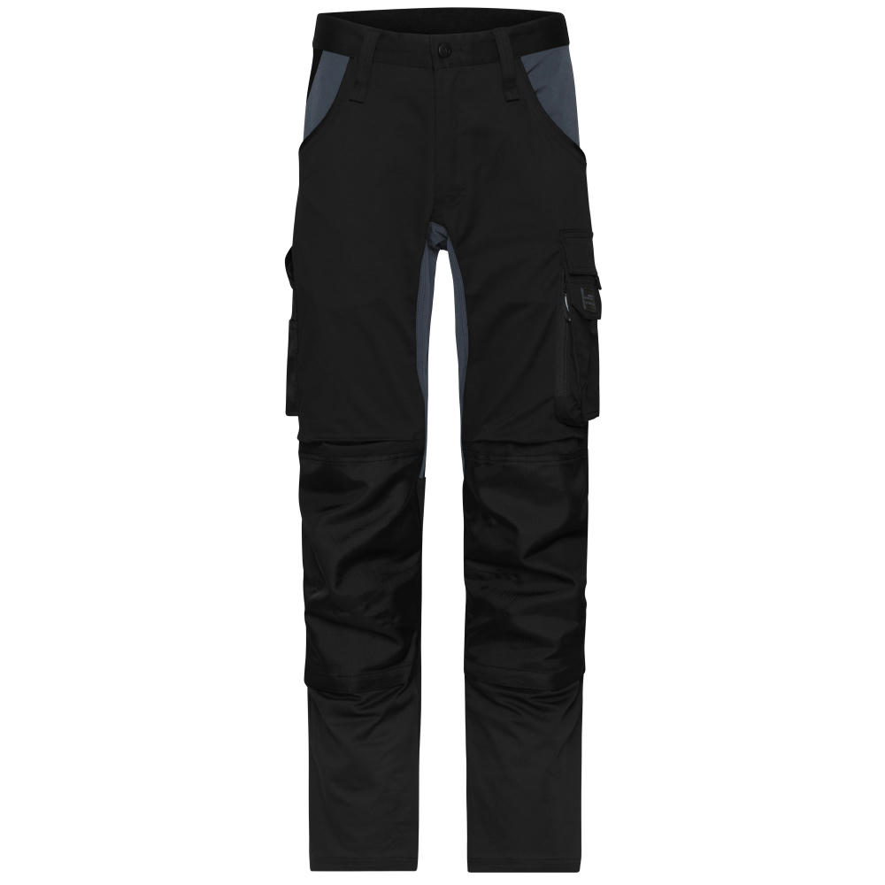 Workwear Stretch-Pants Slim Line - Spezialisierte Arbeitshose in schmaler Schnittführung mit elastischen Einsätzen und funktionellen Details
