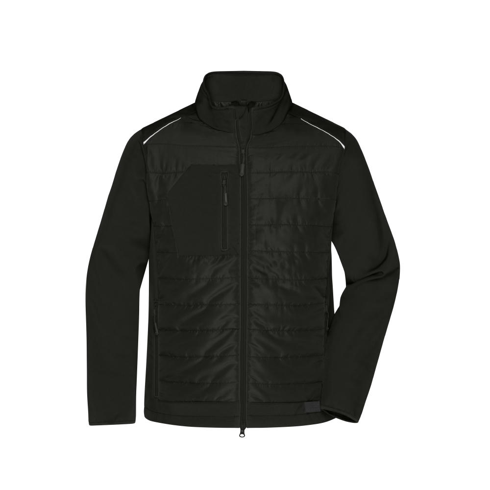 Men's Hybrid Jacket - Softshelljacke im attraktiven Materialmix