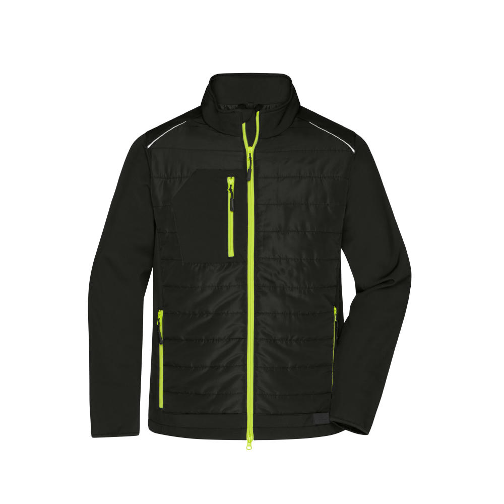 Men's Hybrid Jacket - Softshelljacke im attraktiven Materialmix