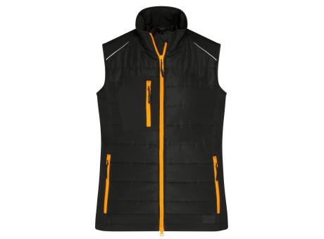 Ladies' Hybrid Vest-Softshellweste im attraktiven Materialmix