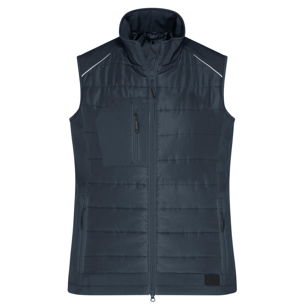 Ladies' Hybrid Vest-Softshellweste im attraktiven Materialmix