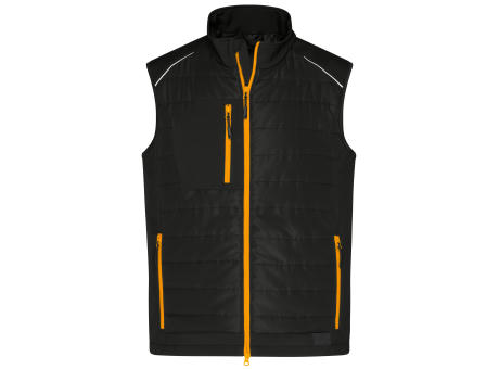 Men's Hybrid Vest-Softshellweste im attraktiven Materialmix