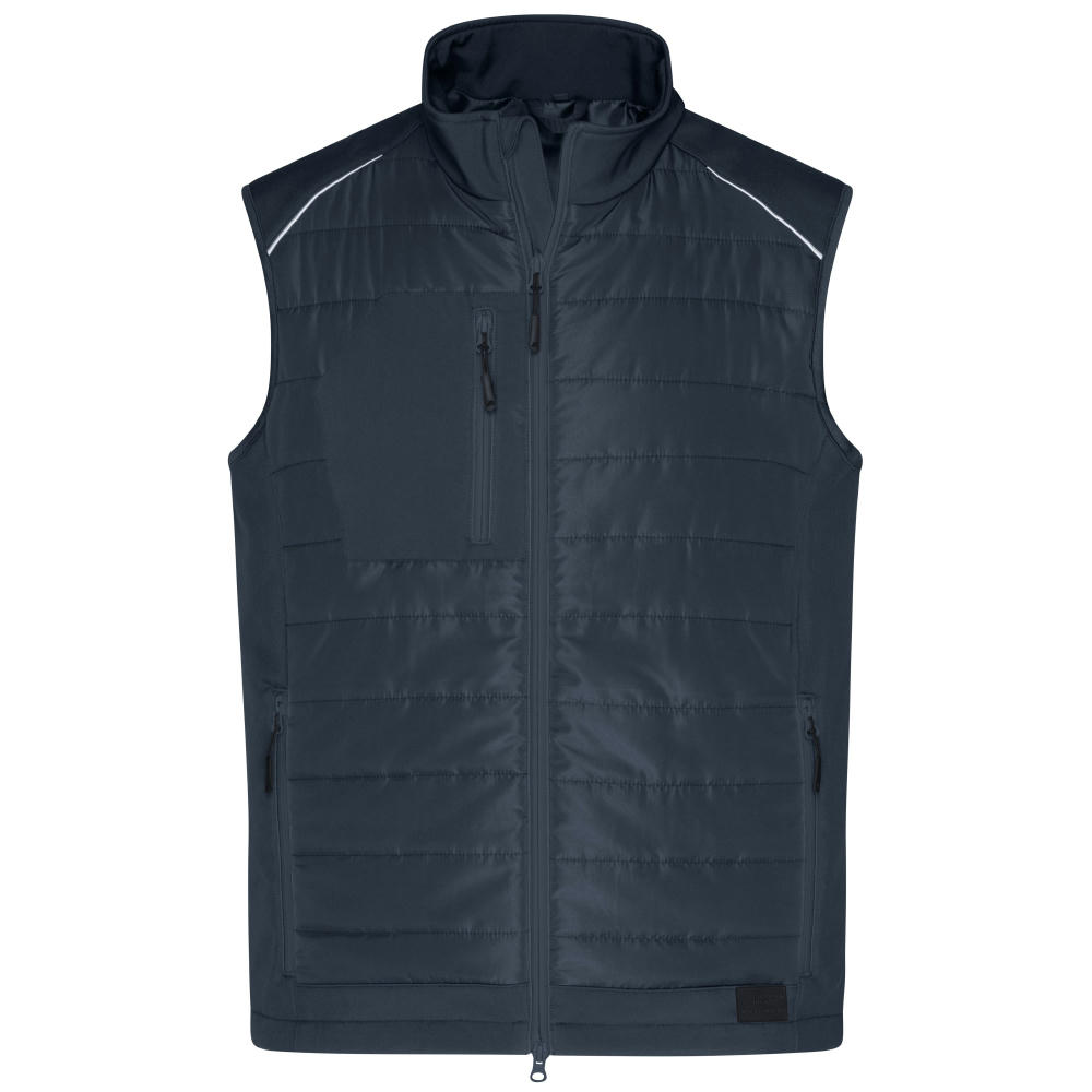 Men's Hybrid Vest-Softshellweste im attraktiven Materialmix