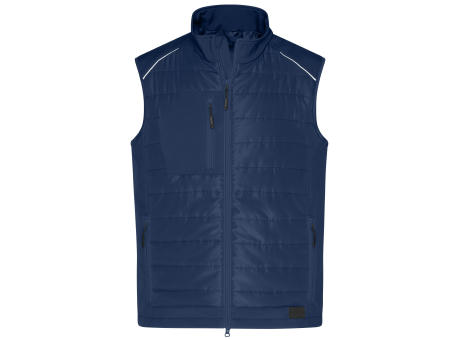 Men's Hybrid Vest - Softshellweste im attraktiven Materialmix