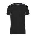 Men's Workwear T-Shirt - STRONG -   GRS & OCS Blended - Strapazierfähiges und pflegeleichtes T-Shirt mit Kontrasteinsätzen