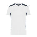 Men's Workwear T-Shirt - STRONG - - Strapazierfähiges und pflegeleichtes T-Shirt mit Kontrasteinsätzen