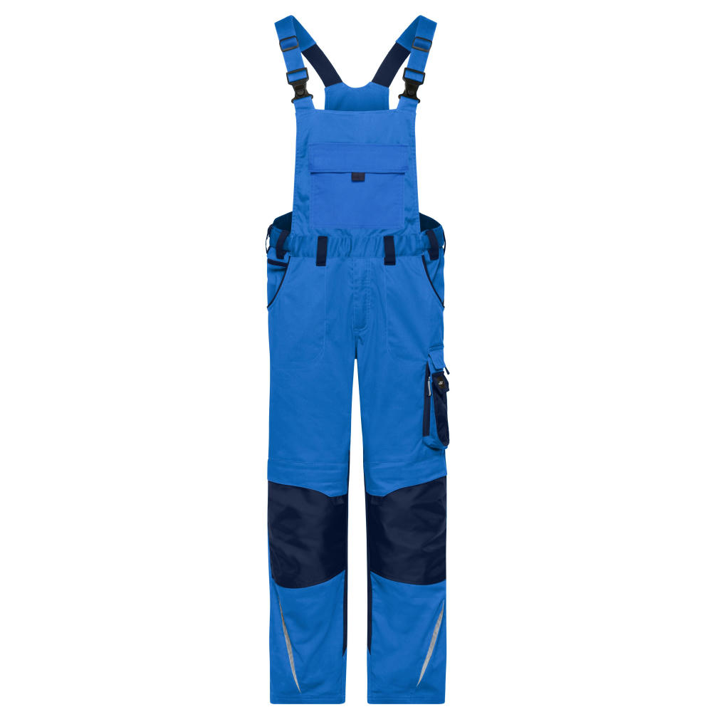 Workwear Pants with Bib - STRONG - - Spezialisierte Latzhose mit funktionellen Details und flexibel einstellbarem, elastischen Bund