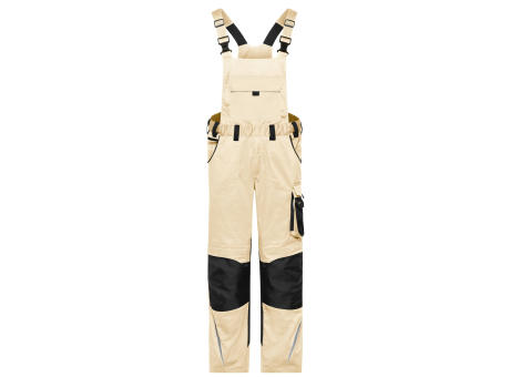 Workwear Pants with Bib - STRONG --Spezialisierte Latzhose mit funktionellen Details und flexibel einstellbarem, elastischen Bund