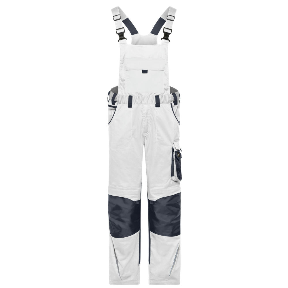 Workwear Pants with Bib - STRONG - - Spezialisierte Latzhose mit funktionellen Details und flexibel einstellbarem, elastischen Bund