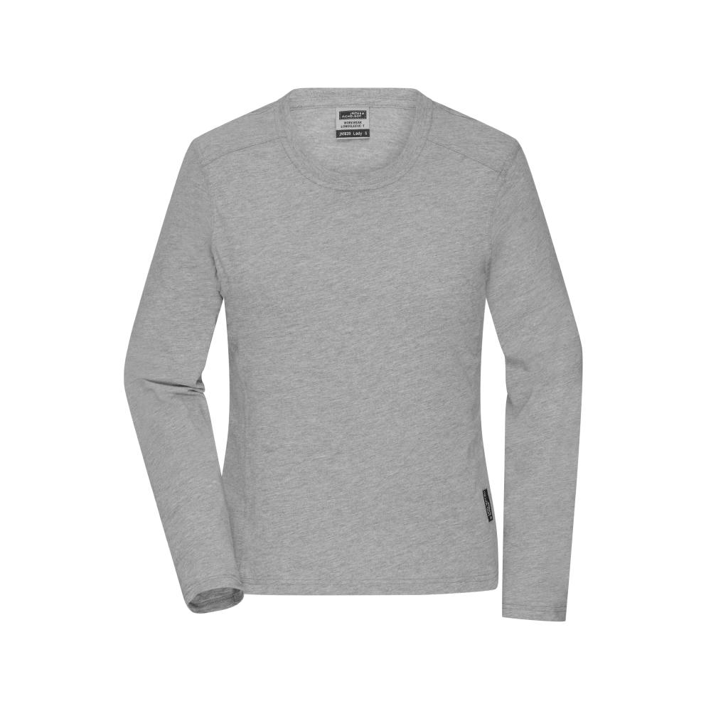 Ladies' Workwear-Longsleeve-T - Strapazierfähiges und pflegeleichtes Langarm Shirt