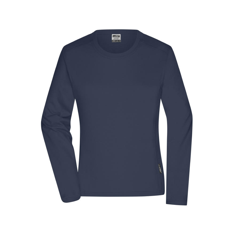Ladies' Workwear-Longsleeve-T - Strapazierfähiges und pflegeleichtes Langarm Shirt