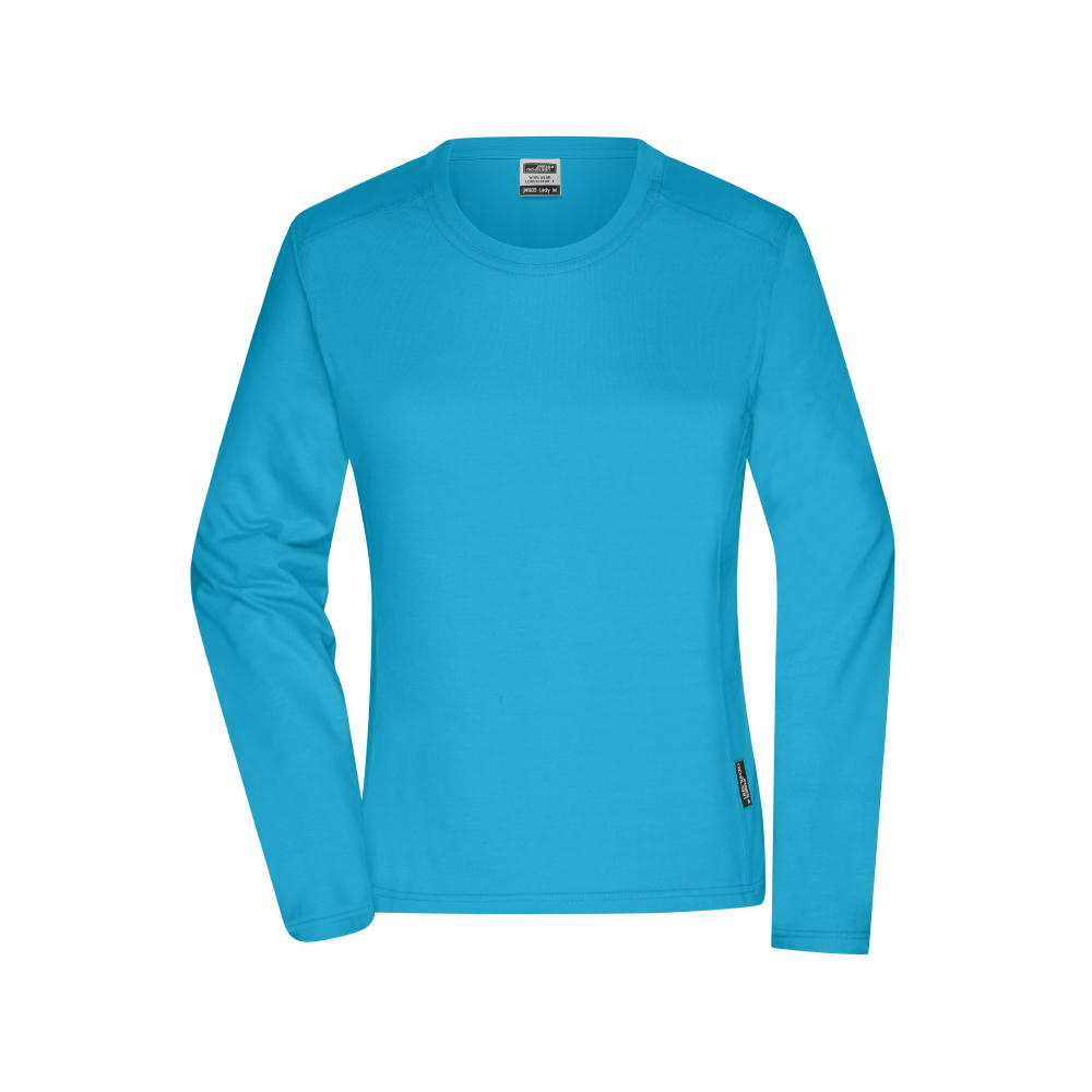 Ladies' Workwear-Longsleeve-T - Strapazierfähiges und pflegeleichtes Langarm Shirt