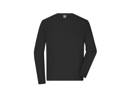 Men's Workwear-Longsleeve-T-Strapazierfähiges und pflegeleichtes Langarm Shirt