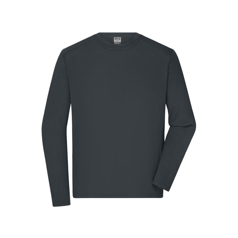 Men's Workwear-Longsleeve-T-Strapazierfähiges und pflegeleichtes Langarm Shirt