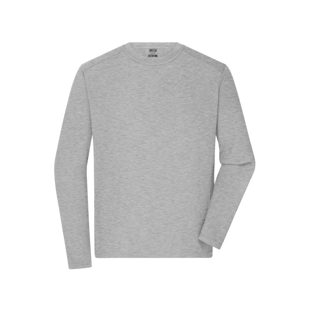 Men's Workwear-Longsleeve-T-Strapazierfähiges und pflegeleichtes Langarm Shirt