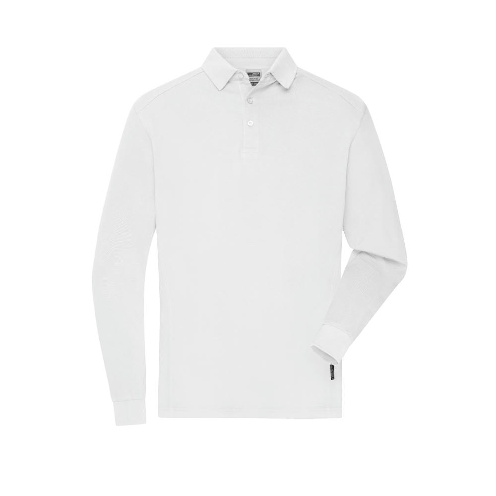 Men's Workwear-Longsleeve Polo-Strapazierfähiges und pflegeleichtes Langarm Polo