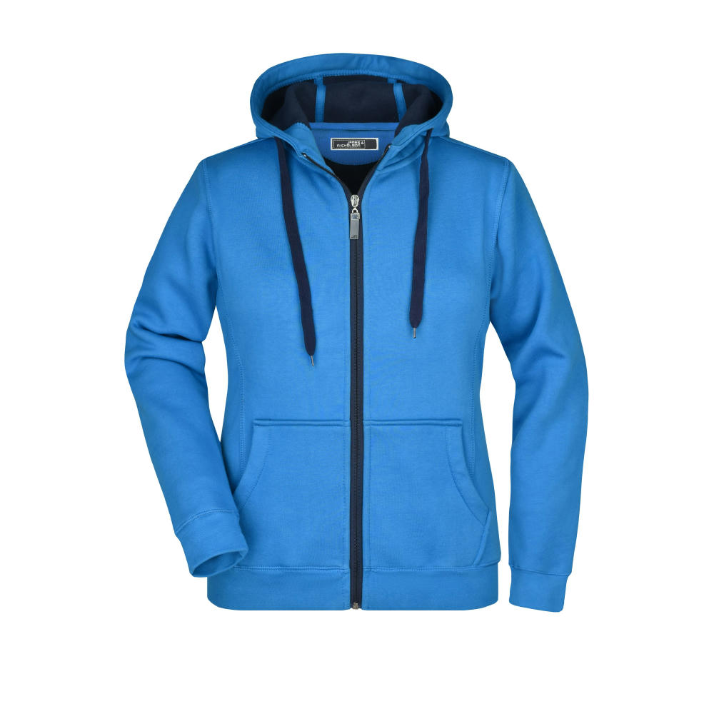 Ladies' Doubleface Jacket - Sportive Jacke mit Kapuze