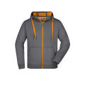 Men's Doubleface Jacket - Sportive Jacke mit Kapuze