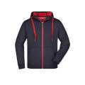 Men's Doubleface Jacket - Sportive Jacke mit Kapuze