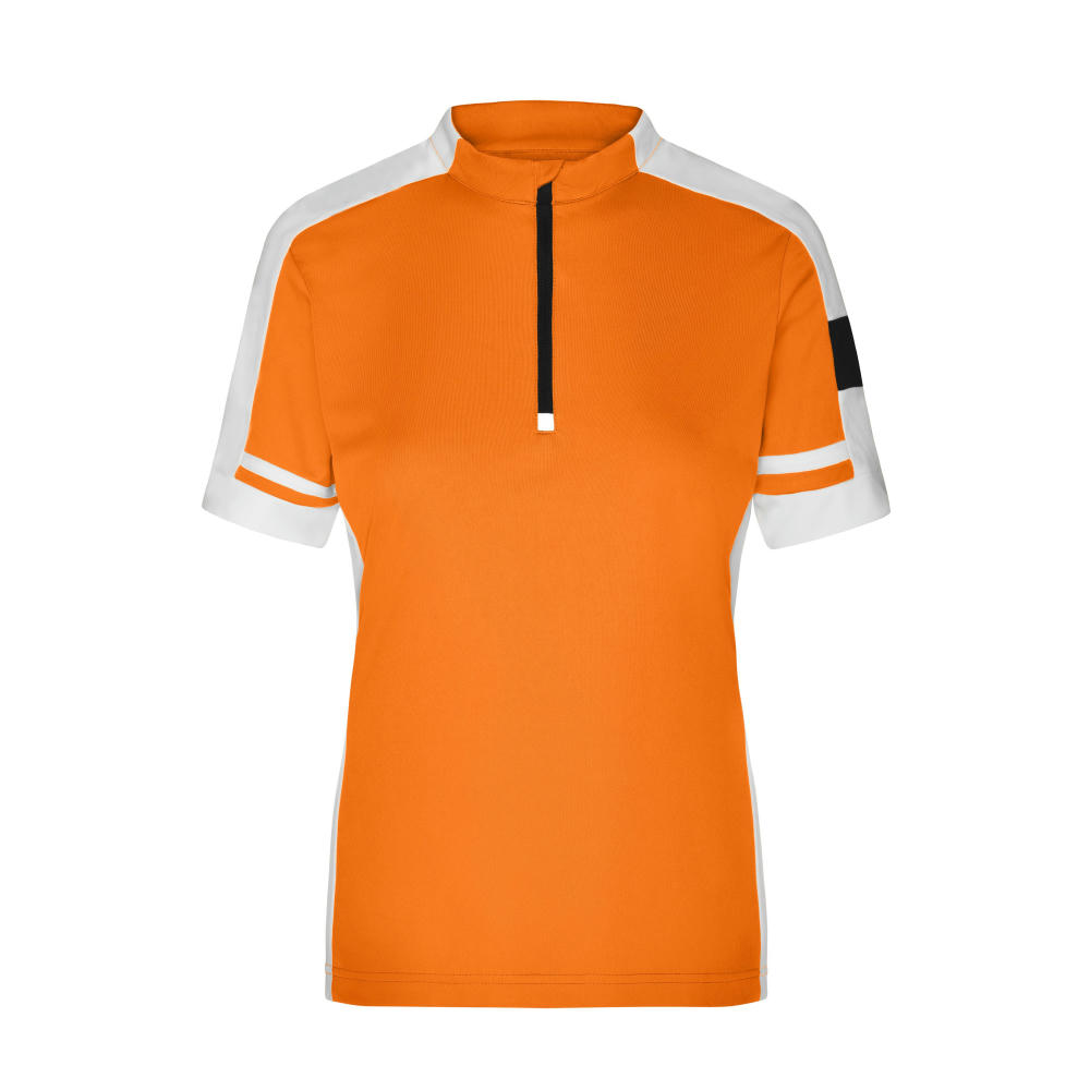 Ladies' Bike-T Half Zip-Sportives Bike-Shirt