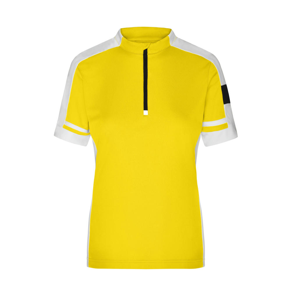 Ladies' Bike-T Half Zip-Sportives Bike-Shirt