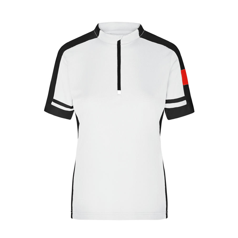 Ladies' Bike-T Half Zip-Sportives Bike-Shirt