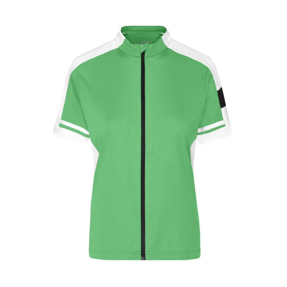 Ladies' Bike-T Full Zip-Sportives Bike-Shirt