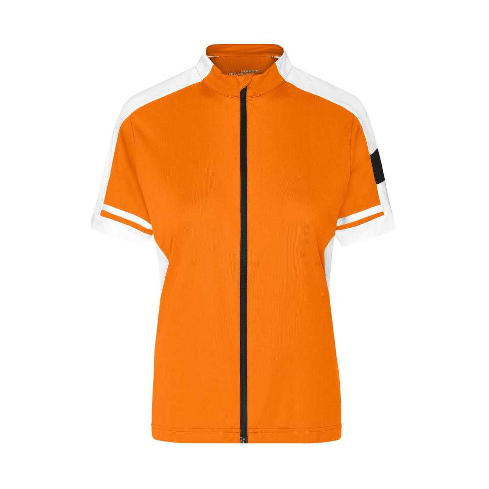 Ladies' Bike-T Full Zip-Sportives Bike-Shirt