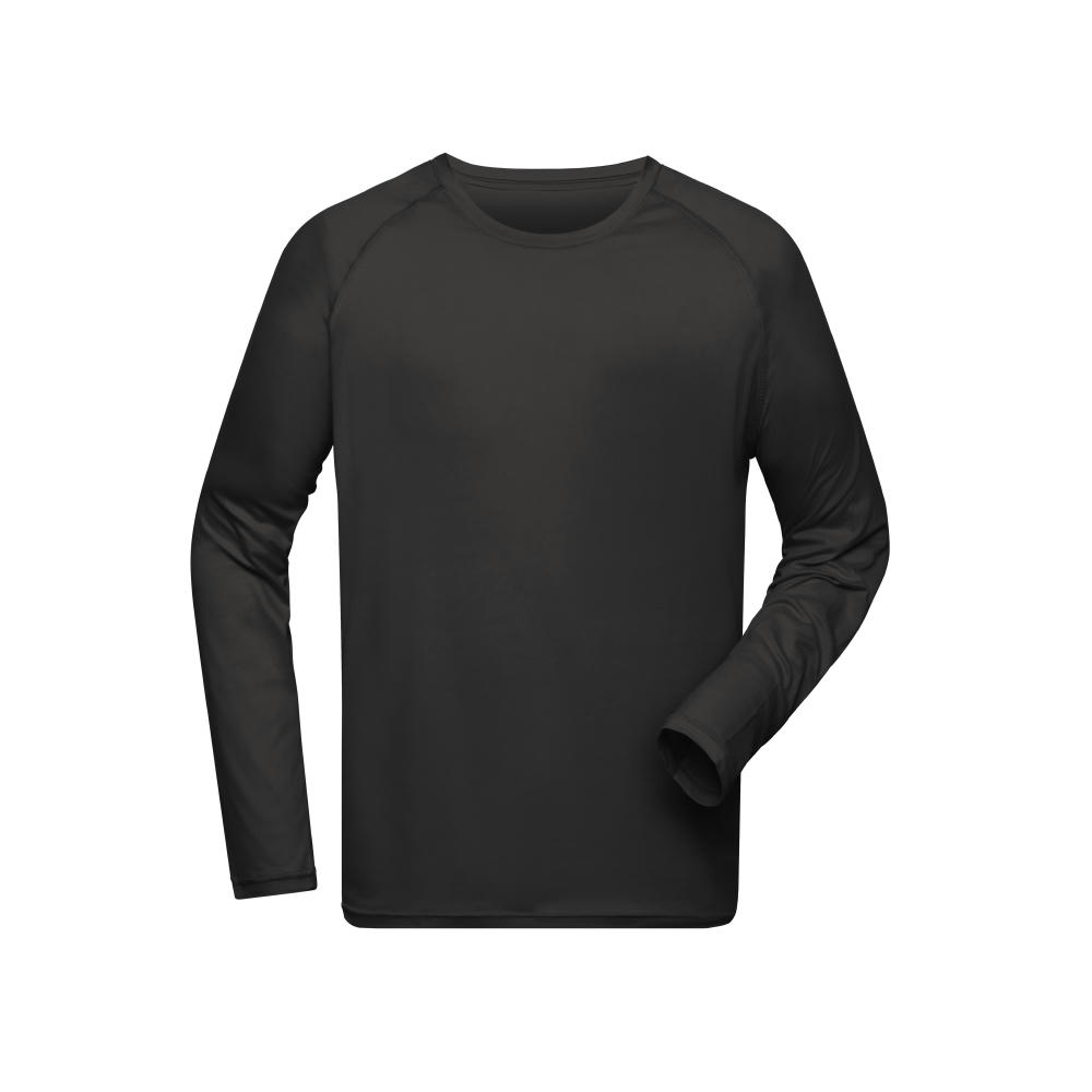 Men's Sports Shirt Long-Sleeved   GRS - Langarm Funktionsshirt aus recyceltem Polyester für Sport und Fitness