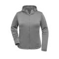Ladies' Sports Zip Hoody - Modische Kapuzenjacke aus 100% recyceltem Polyester für Sport und Freizeit
