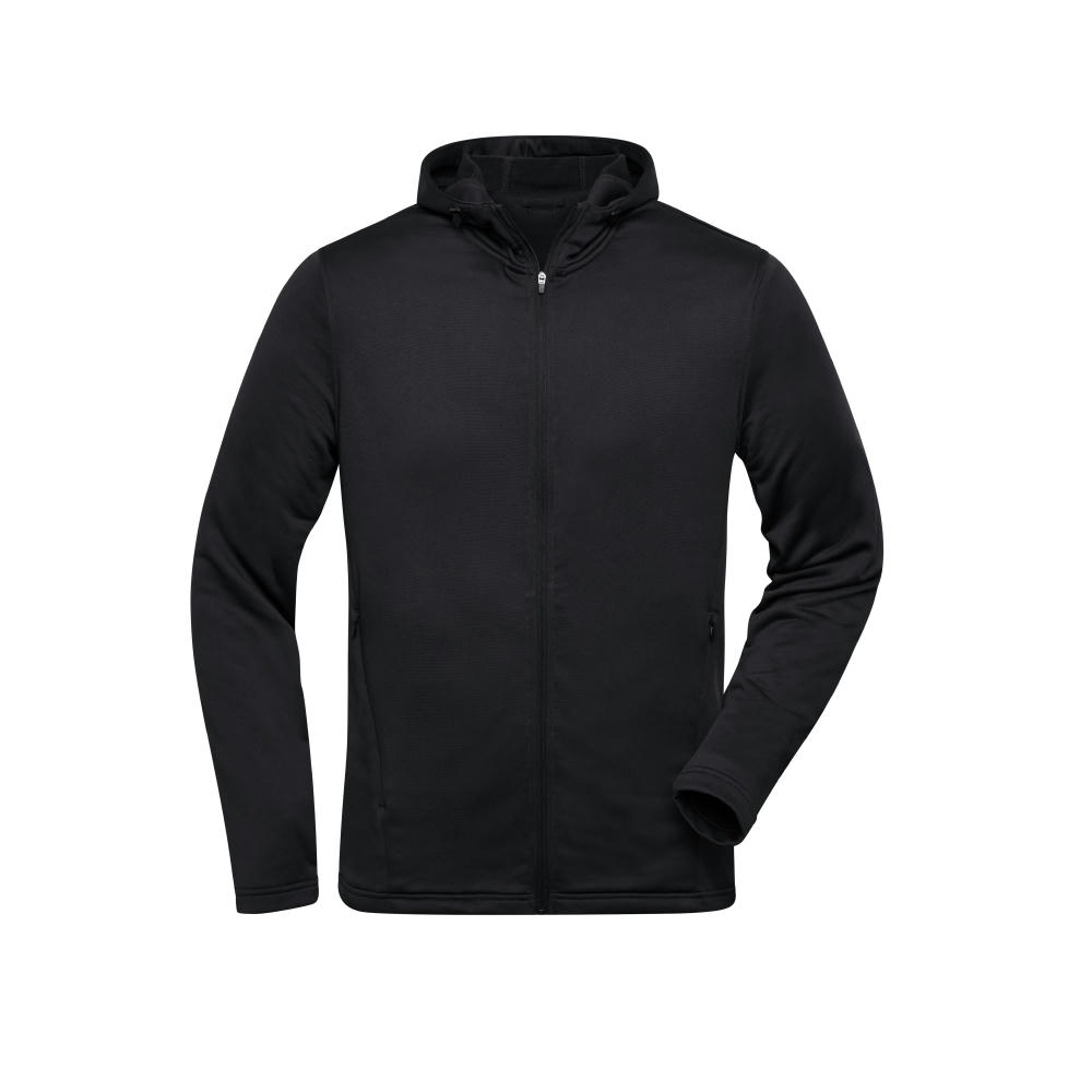 Men's Sports Zip Hoody - Modische Kapuzenjacke aus 100% recyceltem Polyester für Sport und Freizeit