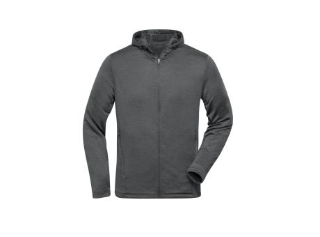 Men's Sports Zip Hoody-Modische Kapuzenjacke aus 100% recyceltem Polyester für Sport und Freizeit