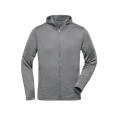 Men's Sports Zip Hoody - Modische Kapuzenjacke aus 100% recyceltem Polyester für Sport und Freizeit
