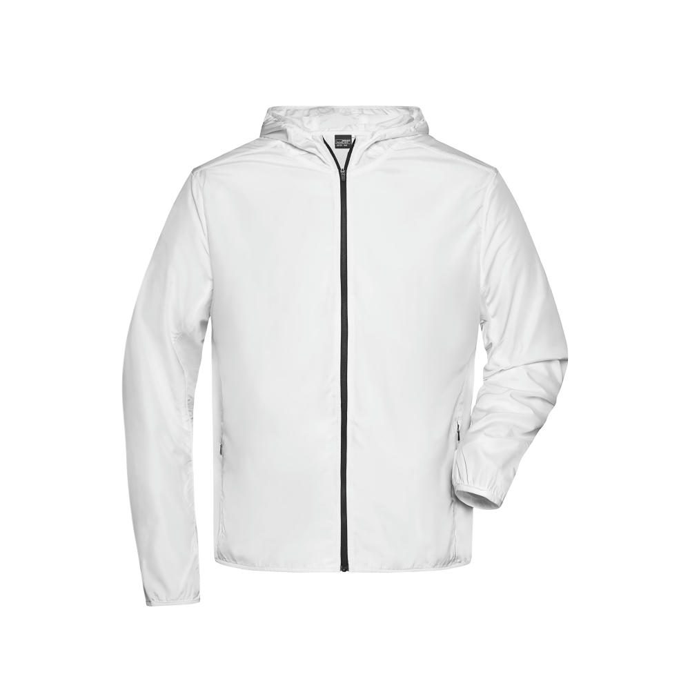 Men's Sports Jacket-Leichte Jacke aus recyceltem Polyester für Sport und Freizeit