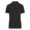 Ladies' Elastic Polo - Hochwertiges Poloshirt mit Kontraststreifen
