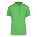Ladies' Elastic Polo - Hochwertiges Poloshirt mit Kontraststreifen