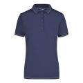 Ladies' Elastic Polo - Hochwertiges Poloshirt mit Kontraststreifen