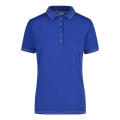 Ladies' Elastic Polo - Hochwertiges Poloshirt mit Kontraststreifen