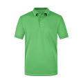 Men's Elastic Polo - Hochwertiges Poloshirt mit Kontraststreifen