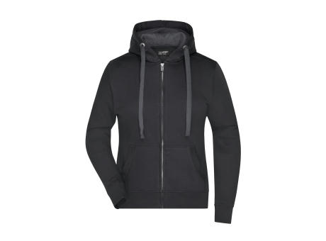 Ladies' Hooded Jacket-Premium Sweatjacke mit Bionic®-Finish