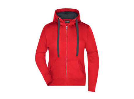 Ladies' Hooded Jacket - Premium Sweatjacke mit Bionic®-Finish