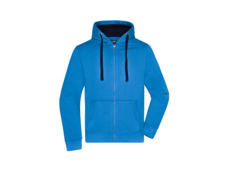 Men's Hooded Jacket-Premium Sweatjacke mit Bionic®-Finish