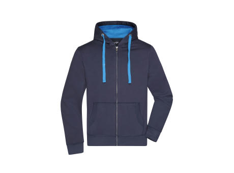 Men's Hooded Jacket - Premium Sweatjacke mit Bionic®-Finish