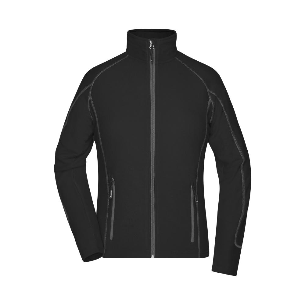 Ladies' Structure Fleece Jacket-Leichte Outdoor-Fleecejacke